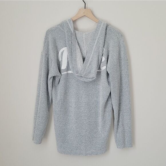 Victoria's Secret PINK Terry Hoodie in Blue Size Medium - Picture 5 of 7